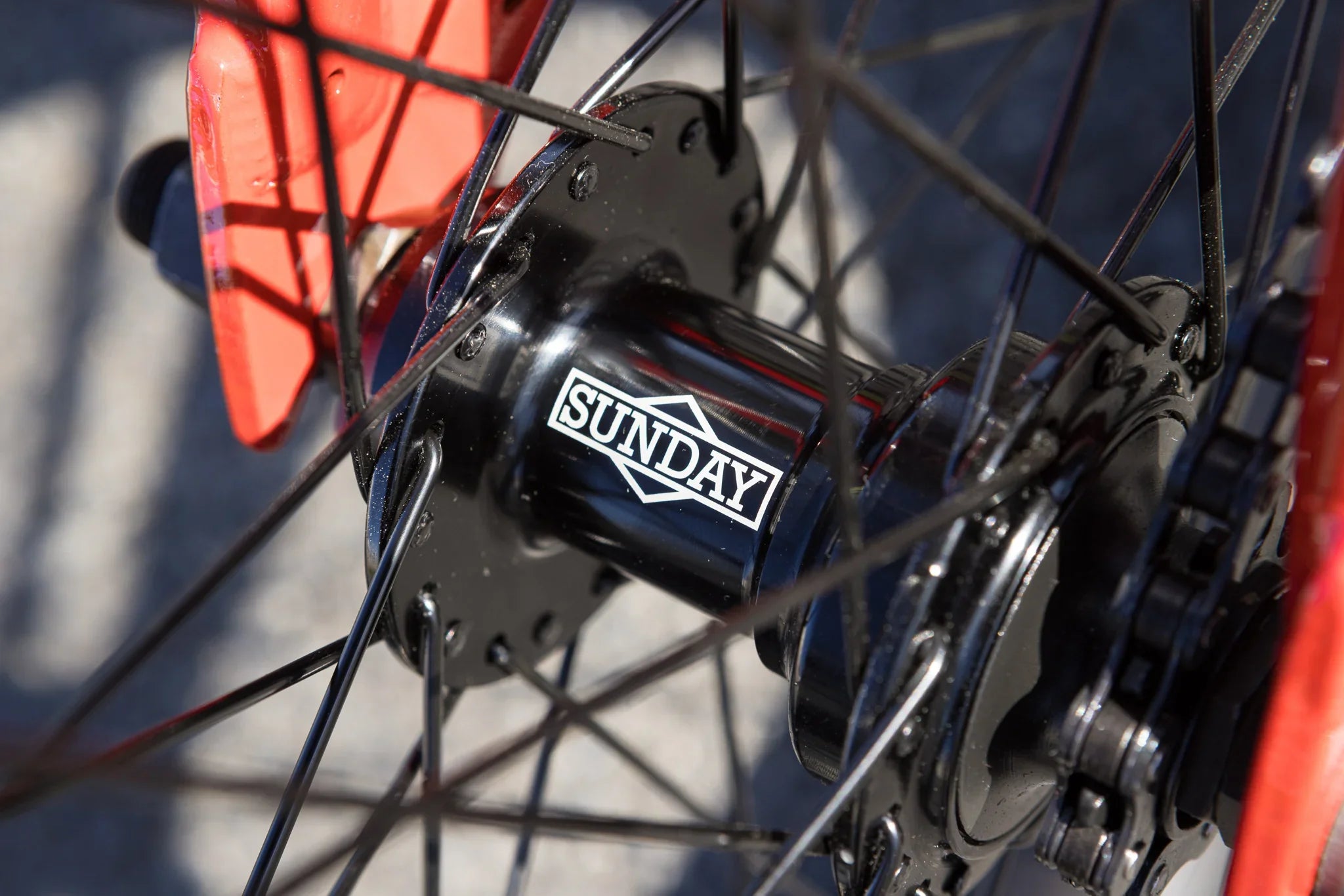 Sunday Blueprint 20″ Complete BMX Bike - Gloss Fire Engine Red