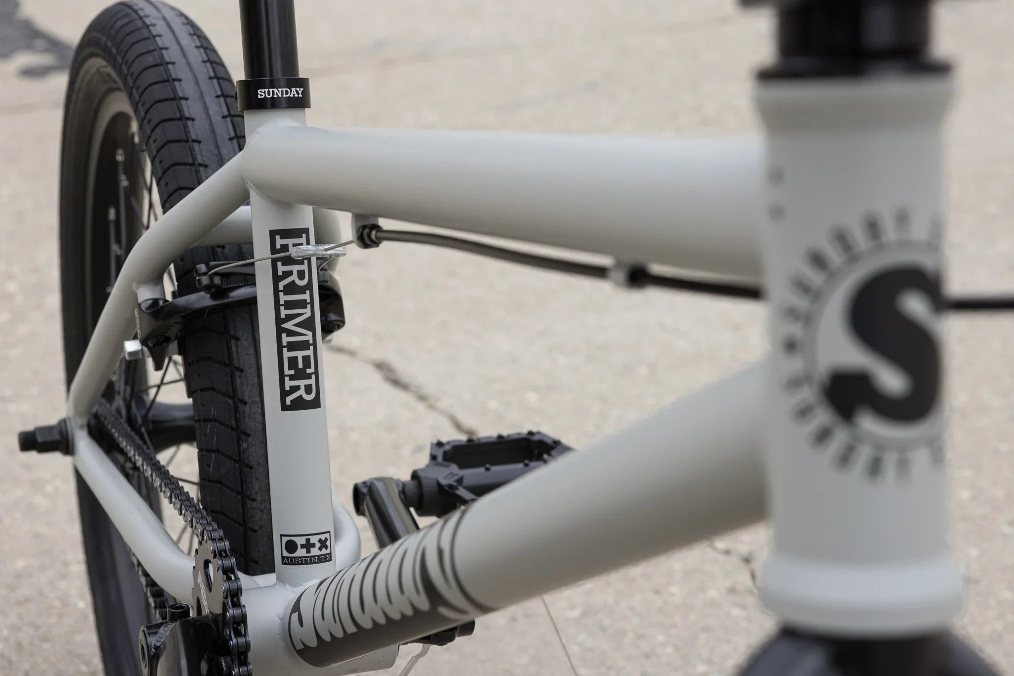 Sunday Primer 20.75″ Complete BMX Bike - Matte Battleship Grey