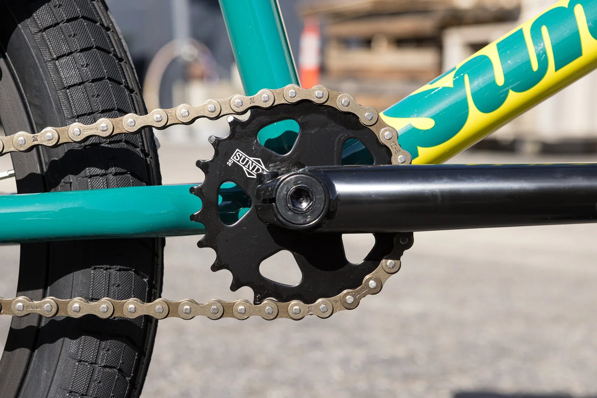 Sunday 2025 Scout 20.75″ Complete BMX Bike - Gloss Pine Green