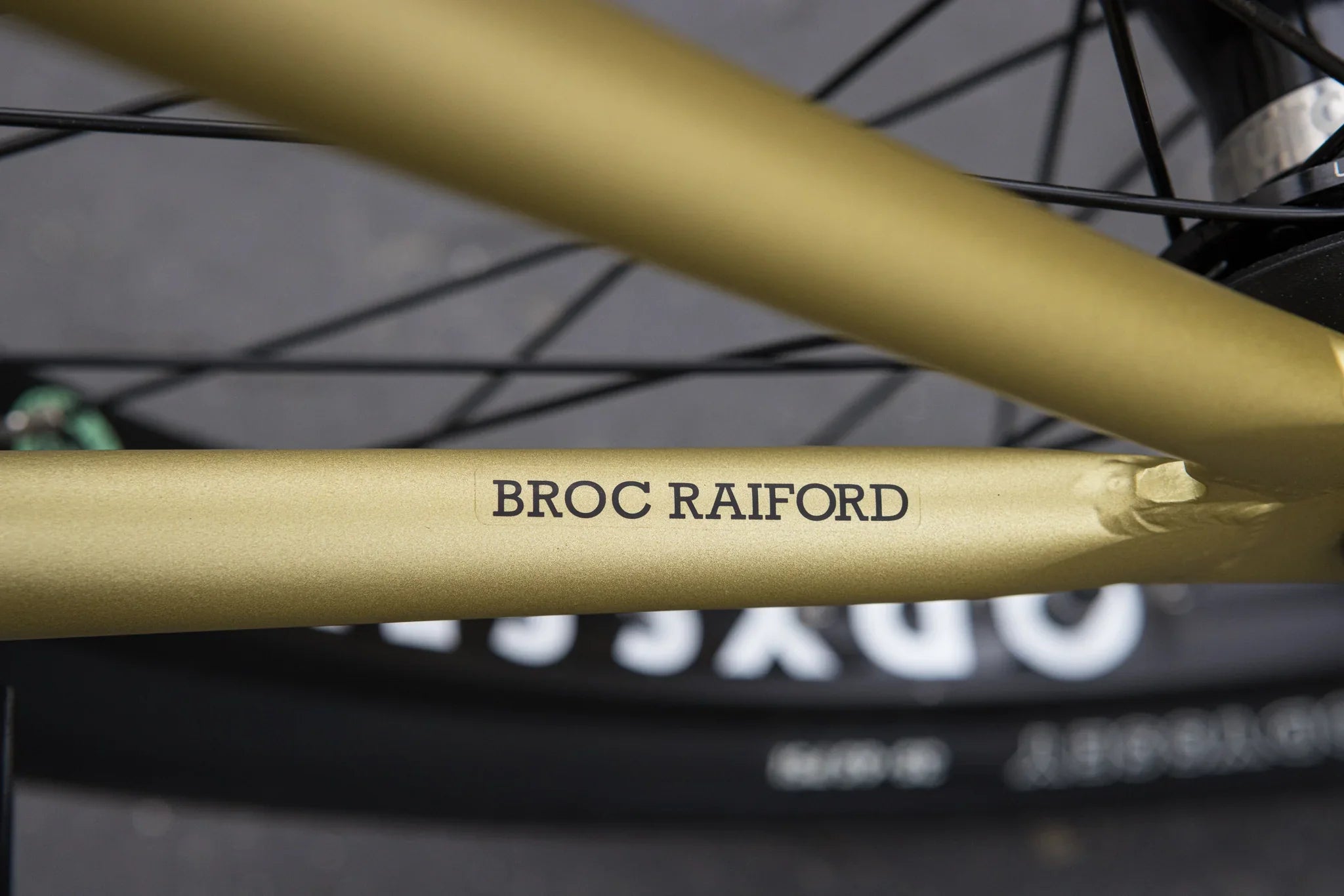 Sunday Forecaster (FC) Broc Raiford Signature 21″ Complete BMX Bike - Matte Metallic Gold (RHD)