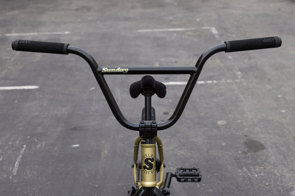 Sunday Forecaster (FC) Broc Raiford Signature 21″ Complete BMX Bike - Matte Metallic Gold (RHD)