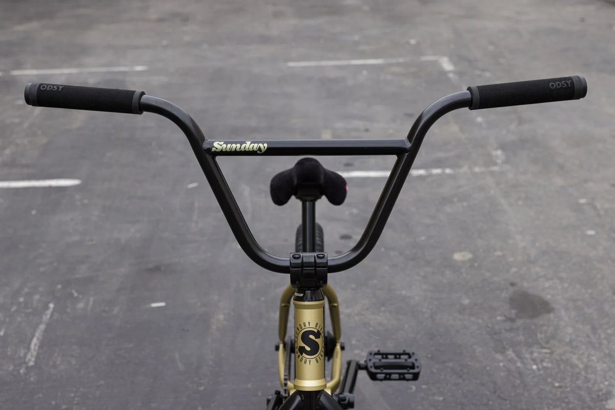 Sunday 2025 Forecaster (FC) Broc Raiford Signature 21″ Complete BMX Bike - Matte Metallic Gold (LHD)