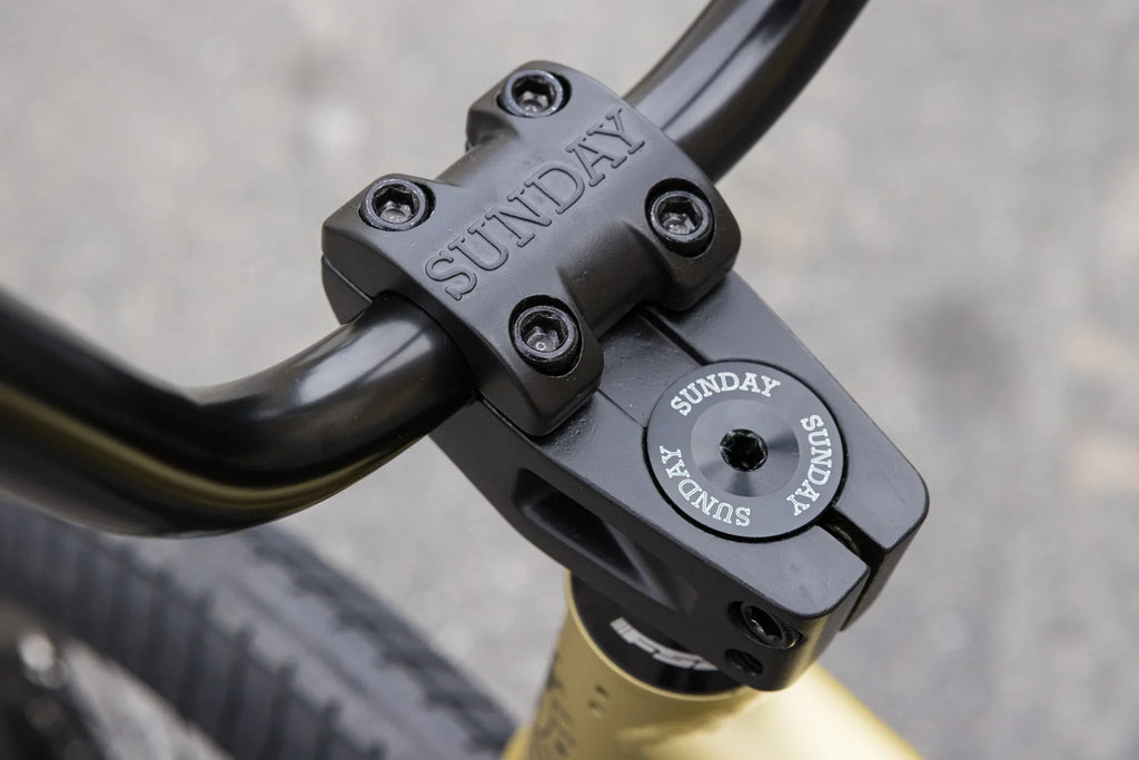 Sunday Forecaster (FC) Broc Raiford Signature 21″ Complete BMX Bike - Matte Metallic Gold (RHD)