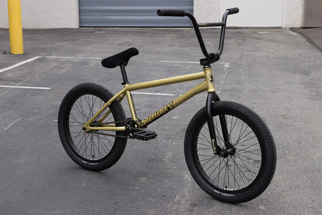 Sunday Forecaster (FC) Broc Raiford Signature 21″ Complete BMX Bike - Matte Metallic Gold (RHD)