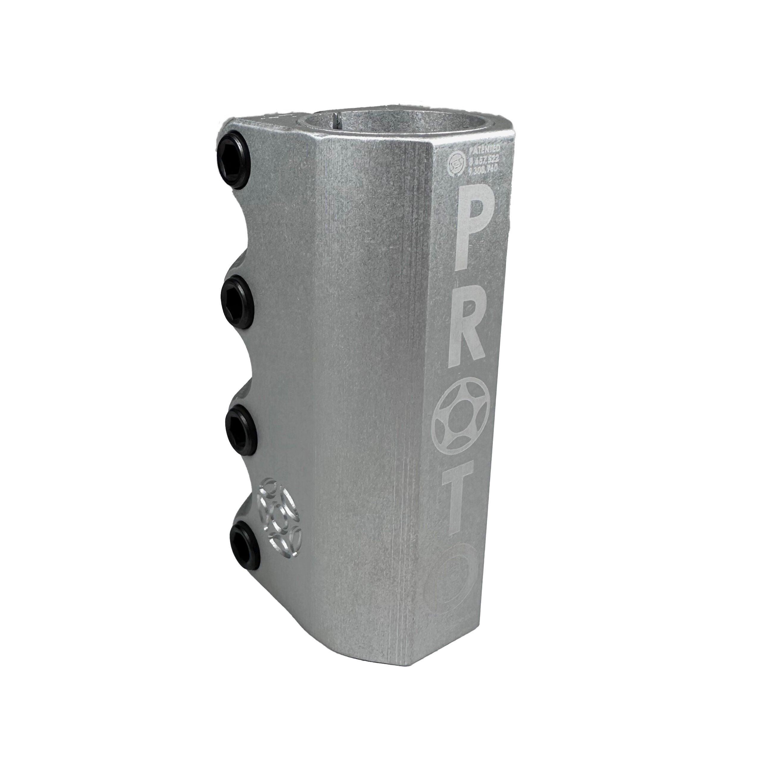 Proto Full-Knuckle SCS V3 Clamp 4″ - Silver (Oversized)