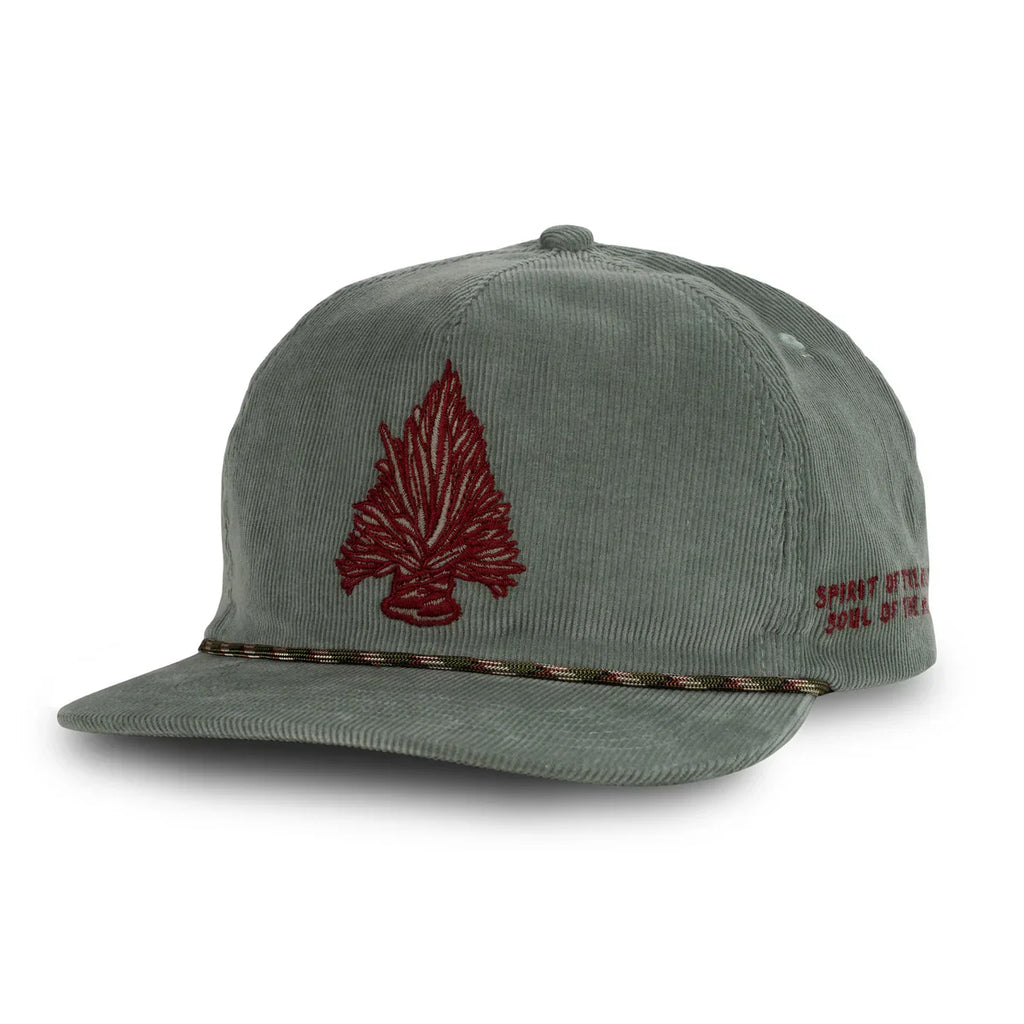 Sendero Senderohead Green 5 Panel Unstructured Snapback Hat