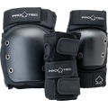 ProTec Street Gear Junior 3 Pack Open Back Combo Pads - Black