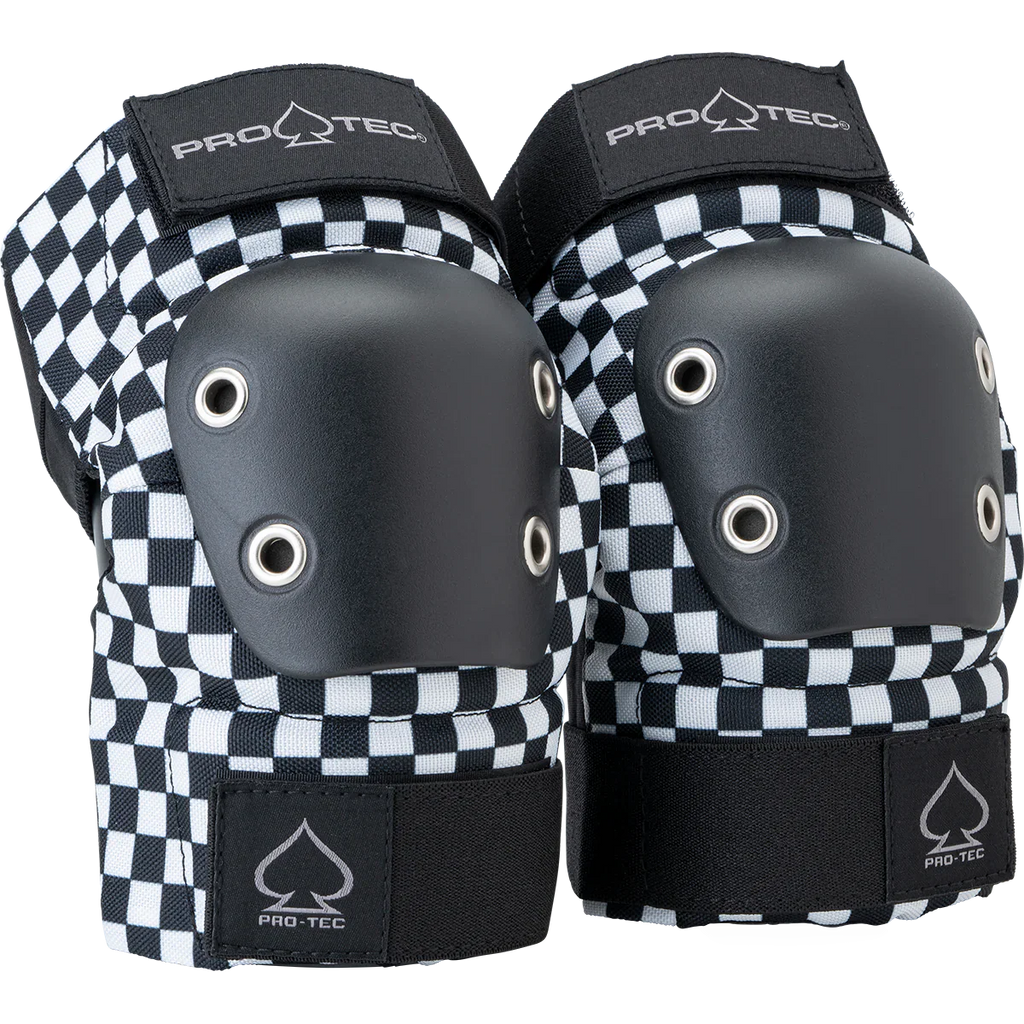 ProTec Street Gear Junior 3 Pack Open Back Combo Pads - Checker