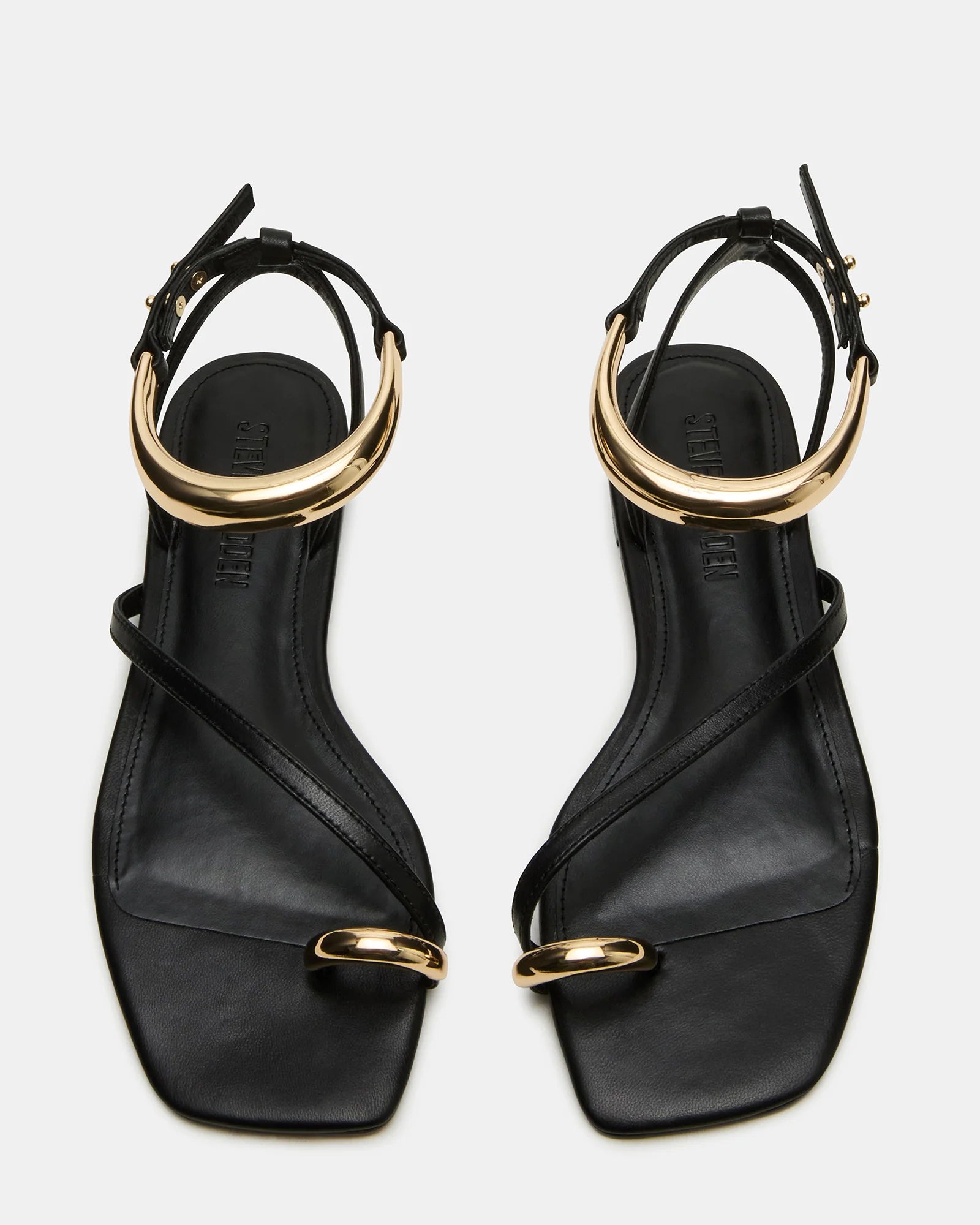 Steve Madden Odyssey Black Leather