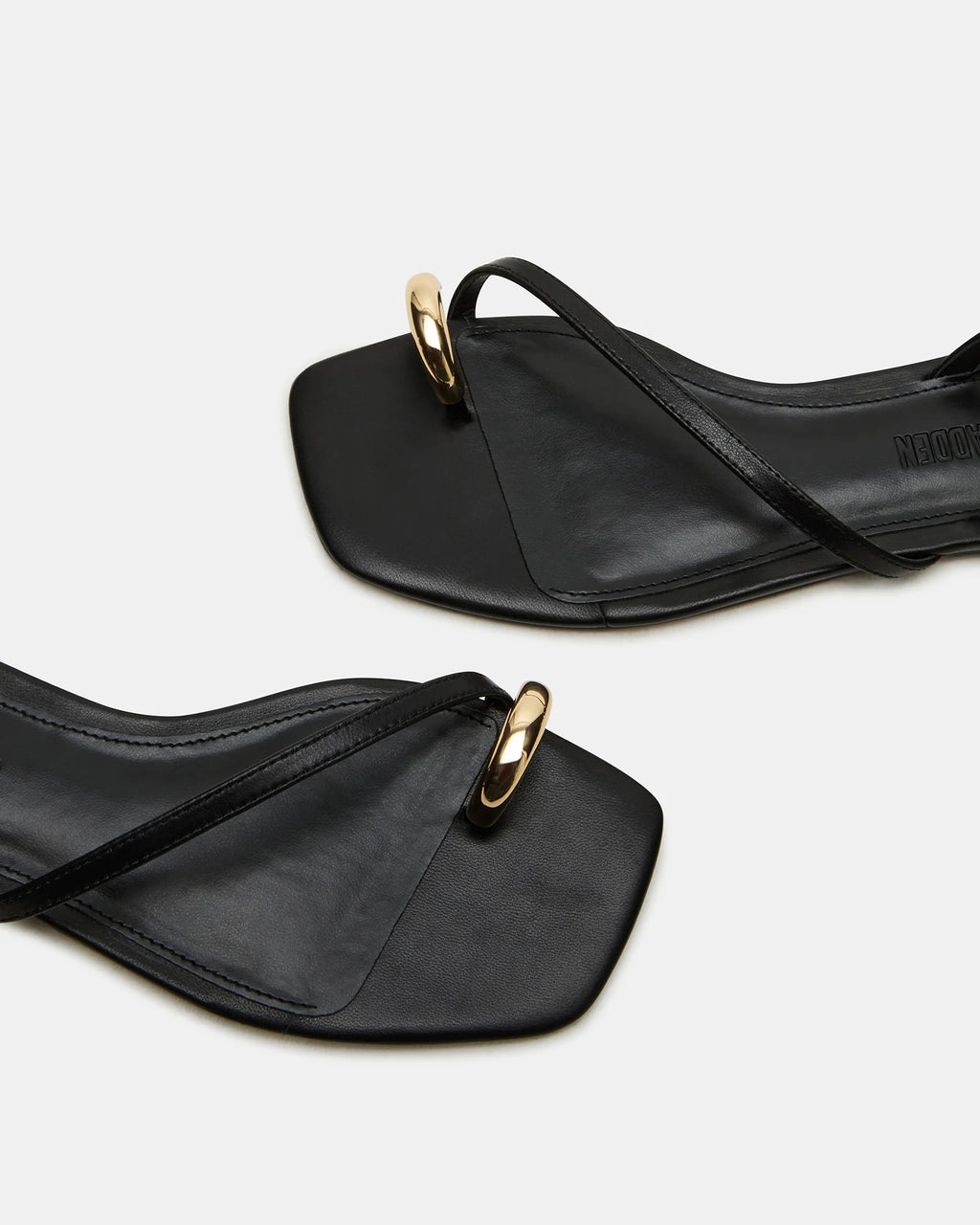 Steve Madden Odyssey Black Leather