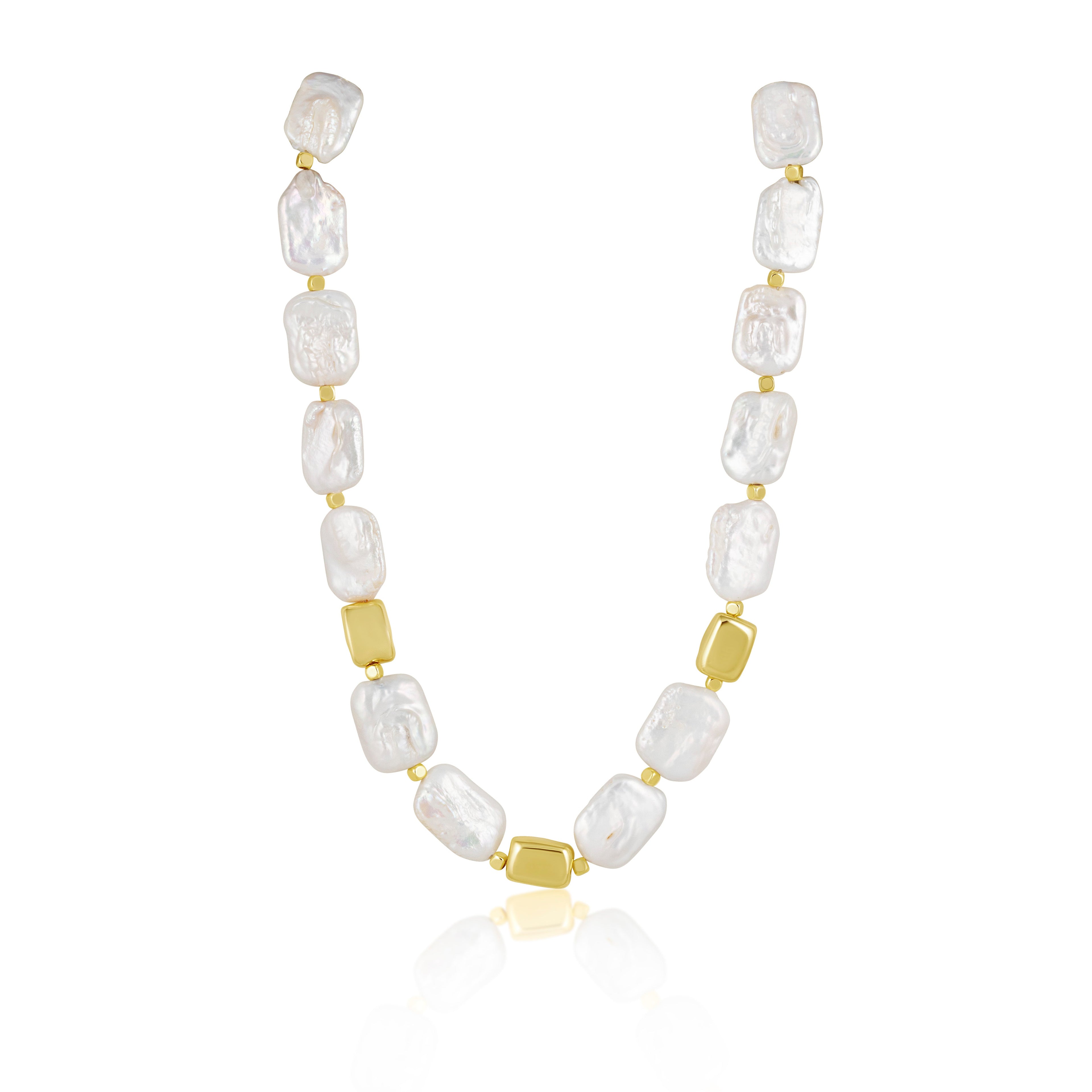 Kinsley Pearl Nugget Necklace