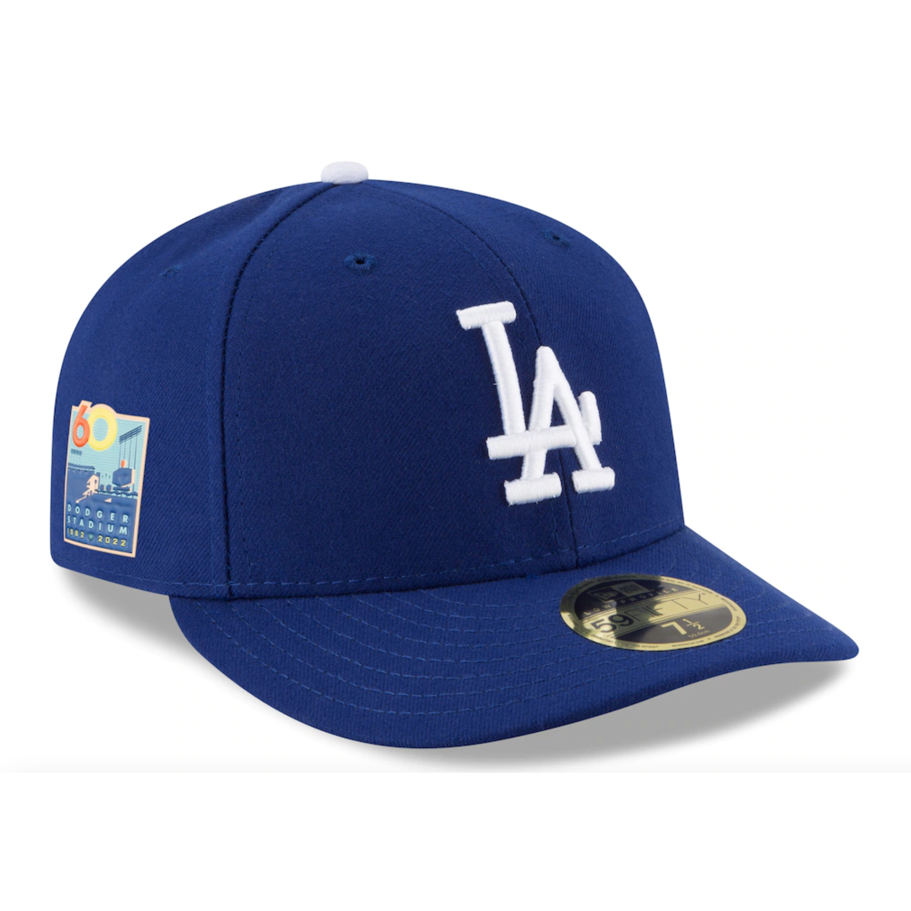 Los Angeles Dodgers New Era 9Twenty Dad Hat 60th Patch (Royal)