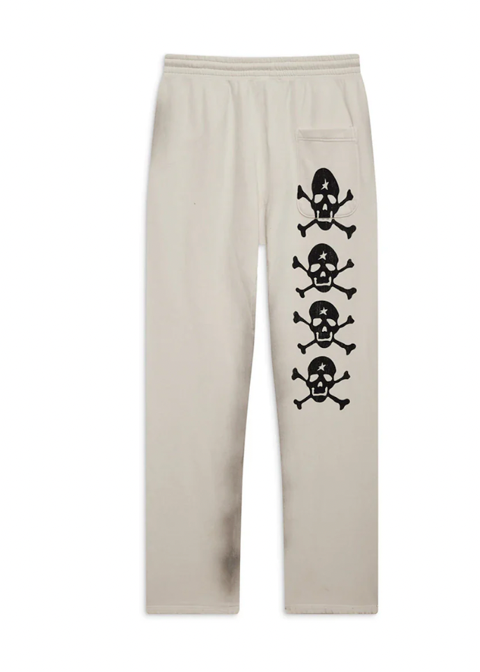 Hellstar Sports If You Don't Like Us Beat Us Sweatpants White