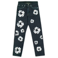 Denim Tears x Levi's 501 Cotton Rhinestone Wreath Jeans Raw