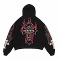 Bravest Flames Hoodie (Red)