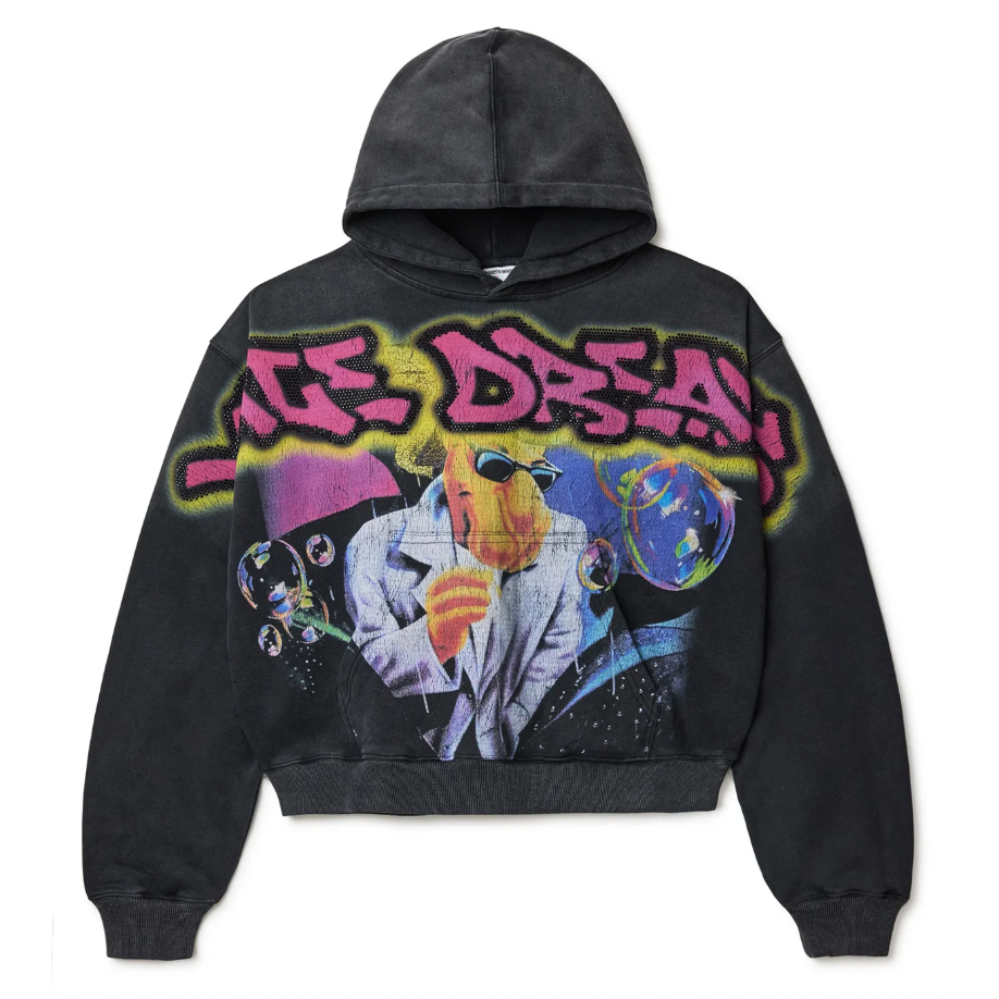 Vale Forever Camel Big Bling Hoodie Black