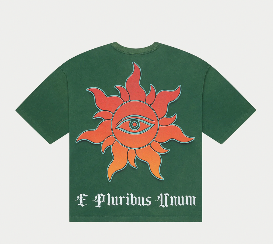 Godspeed On The Run T-Shirt (Green)