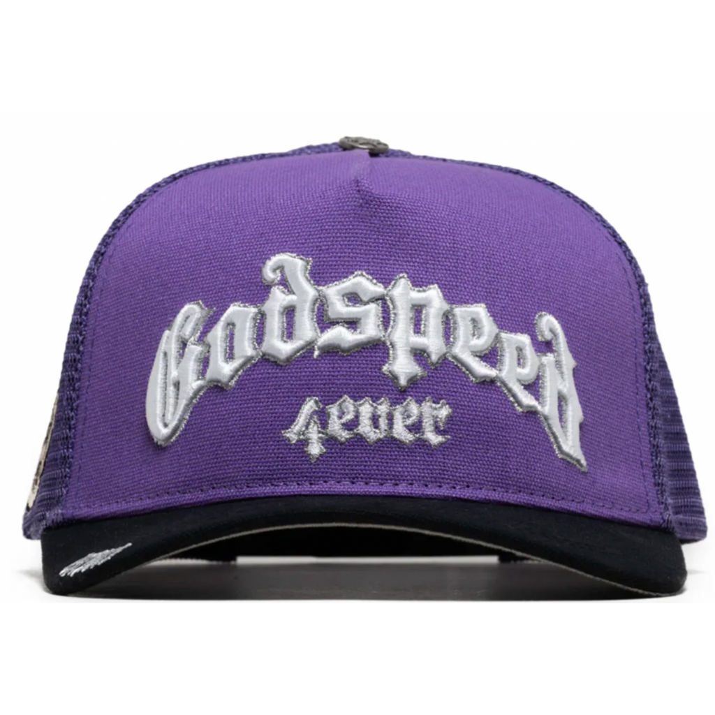 Godspeed Forever Trucker Hat (Purple/Black)