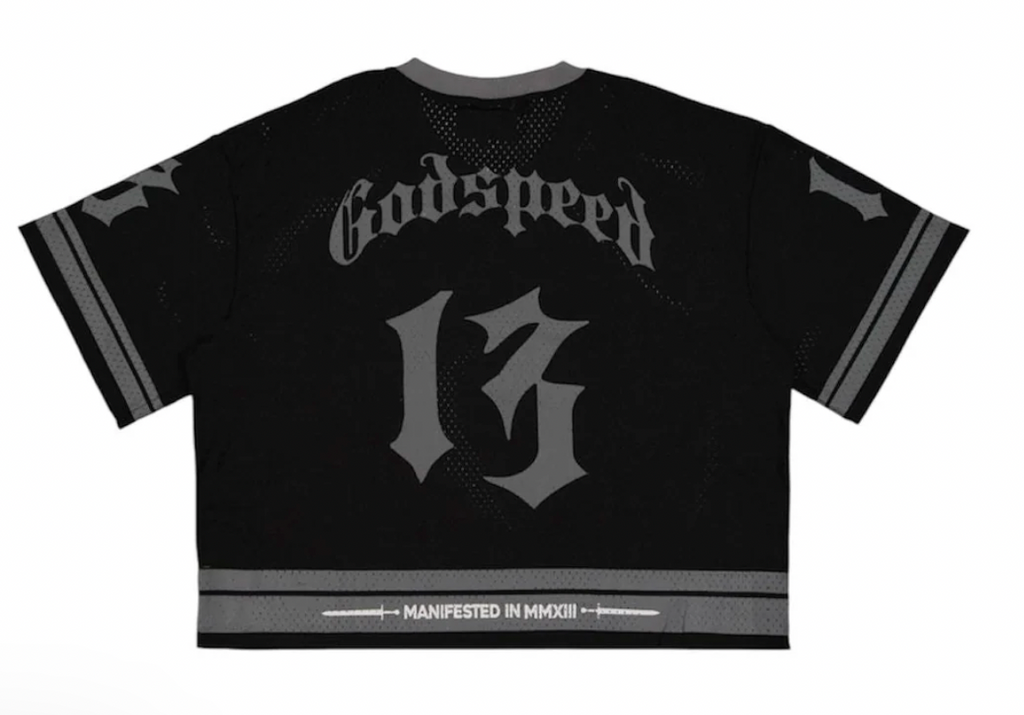 Godspeed First Down Jersey (Black/Grey)
