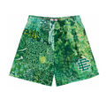 Eric Emanuel EE Basic Short Neon Green Paisley