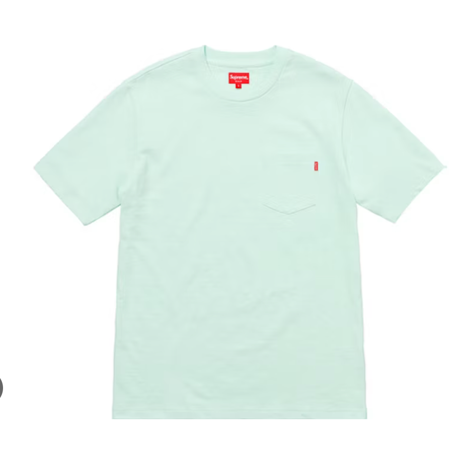 Supreme Pocket Tee (SS18) Mint