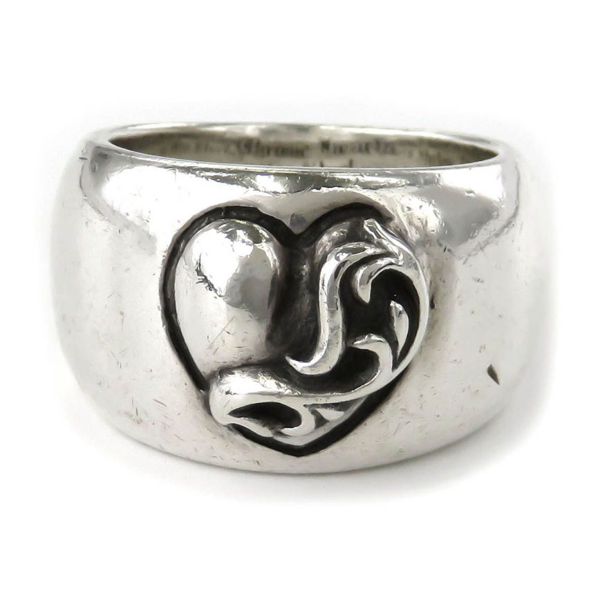Chrome Hearts 1995 Vintage Silver Heart Ring