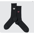 KAWS x Uniqlo Warhol Black UT Socks