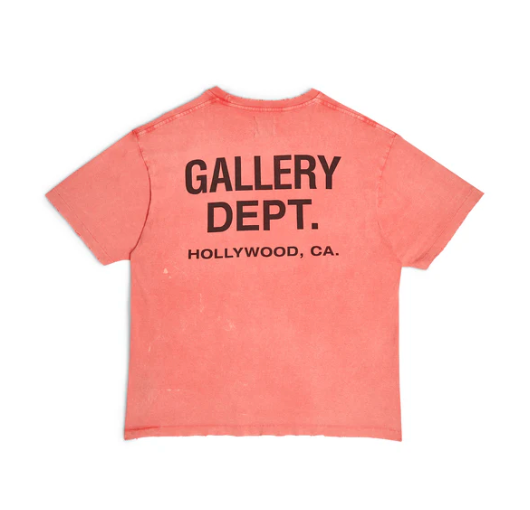 Gallery Dept Vintage Pocket Tee Sun Wash Red
