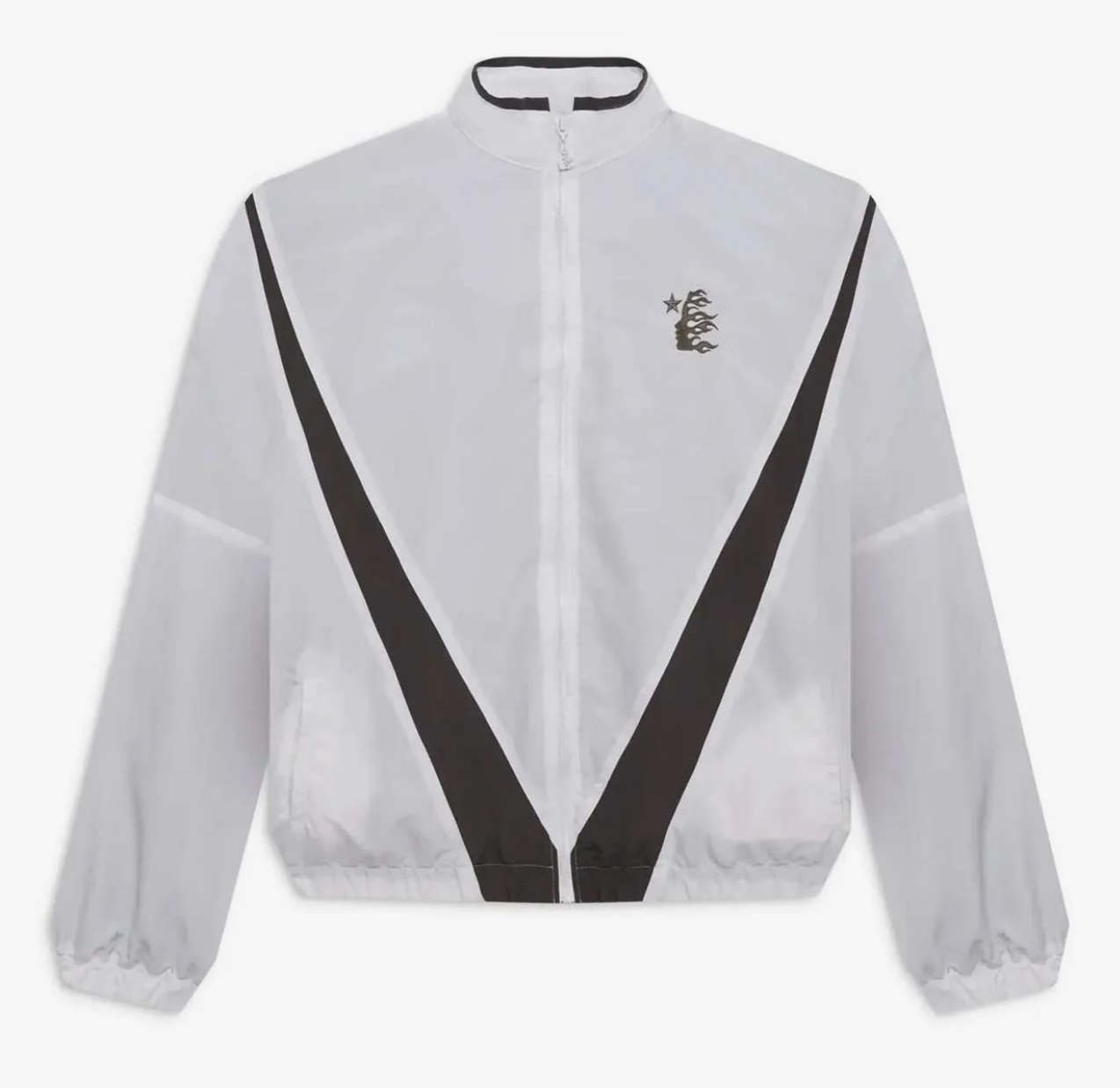 Hellstar Sports Track Jacket White / Grey