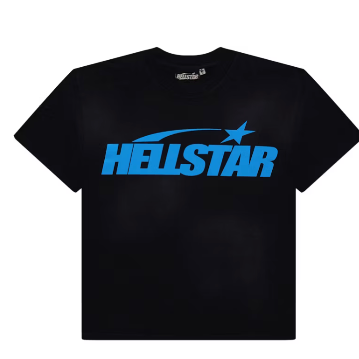 Hellstar Classic T-Shirt Black/Blue