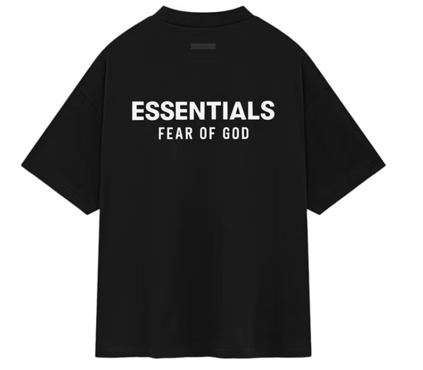 Fear of God Essentials Jersey Crewneck Tee (Black)