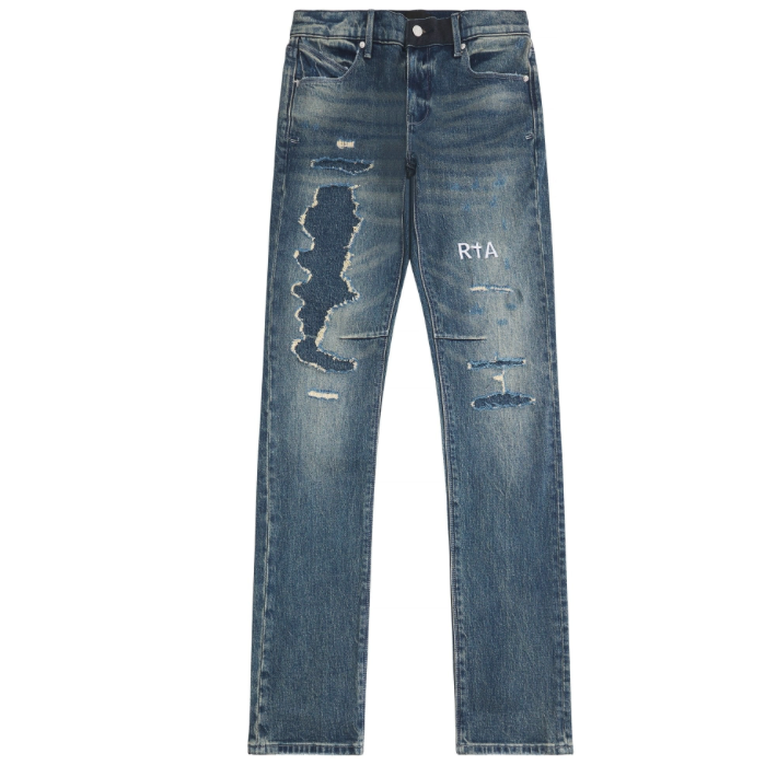 RTA Olivier Distressed Jean (Medium Stone)