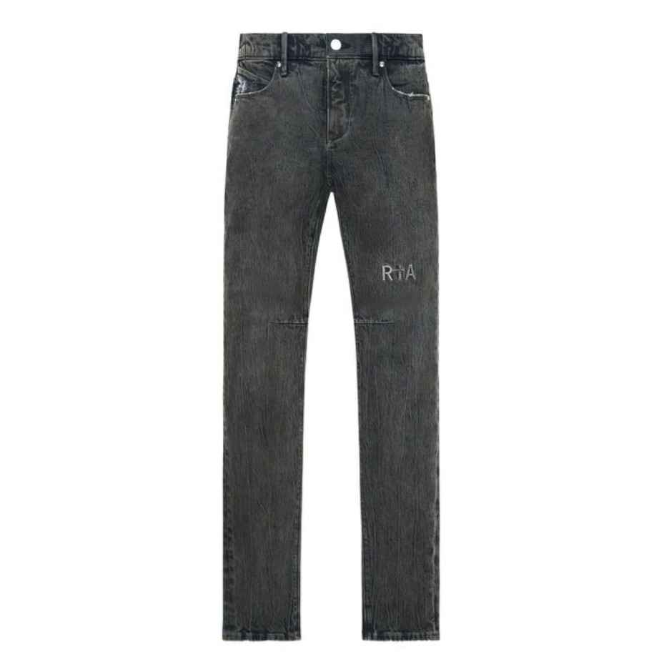 RTA Coated Effect Panel Jeans (Grey)