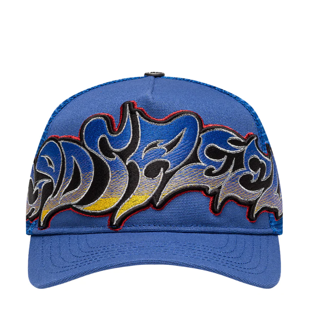 Godspeed Neo Trucker Hat (Blue/Yellow)