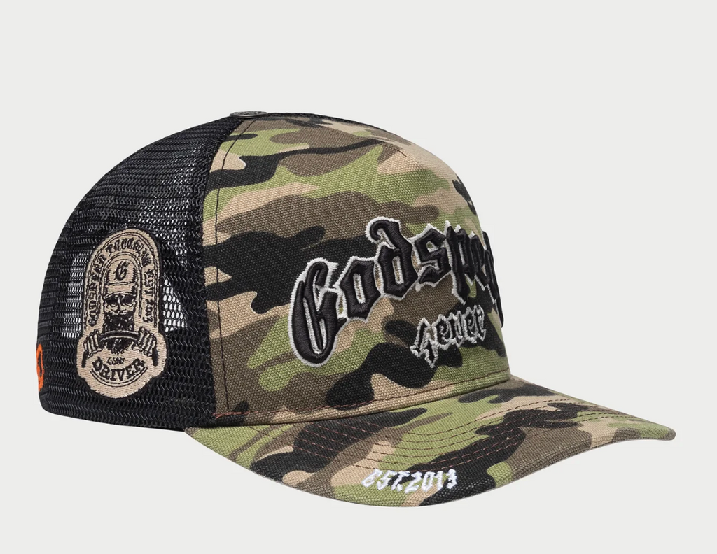 Godspeed Forever Trucker Hat (Camo)