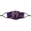BAPE Color Camo Shark Mask Mens - Purple