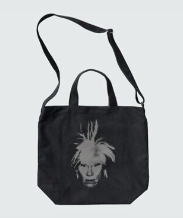 KAWS x Uniqlo Warhol 2Way Tote Bag Black