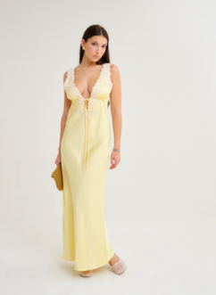 Rumored Venice Maxi Dress Banana