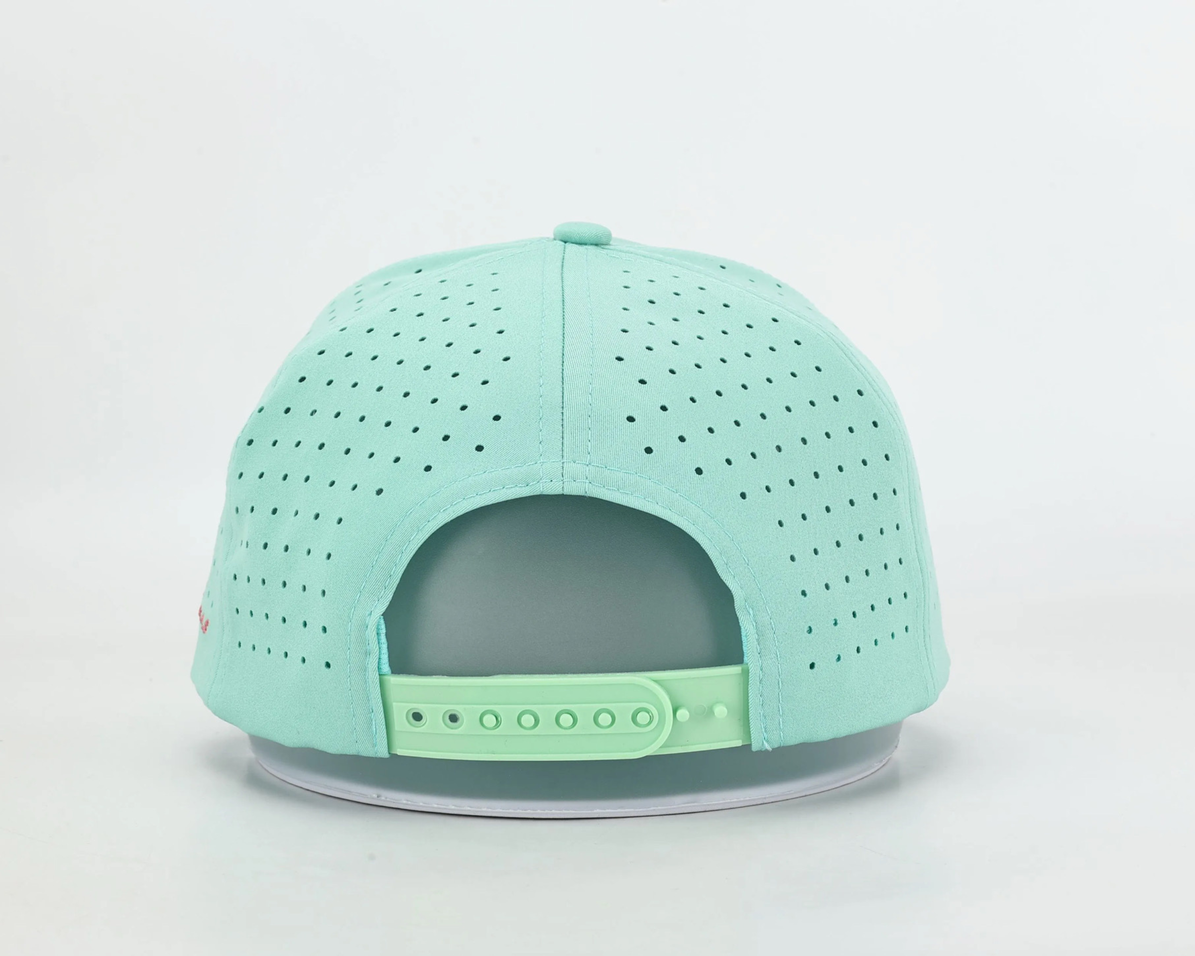 Mint Green Rope Hat - Chippopotamus Pink