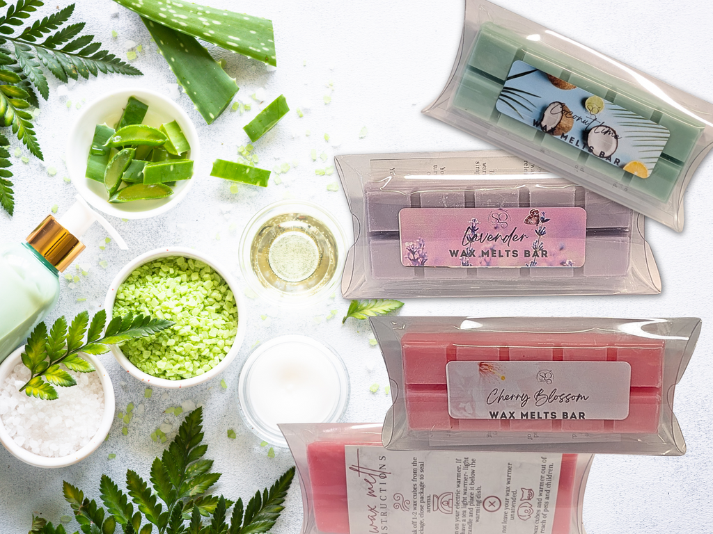 Holiday Gift Wax Melts Bar – Seasonal Hues | 18 Signature Scents