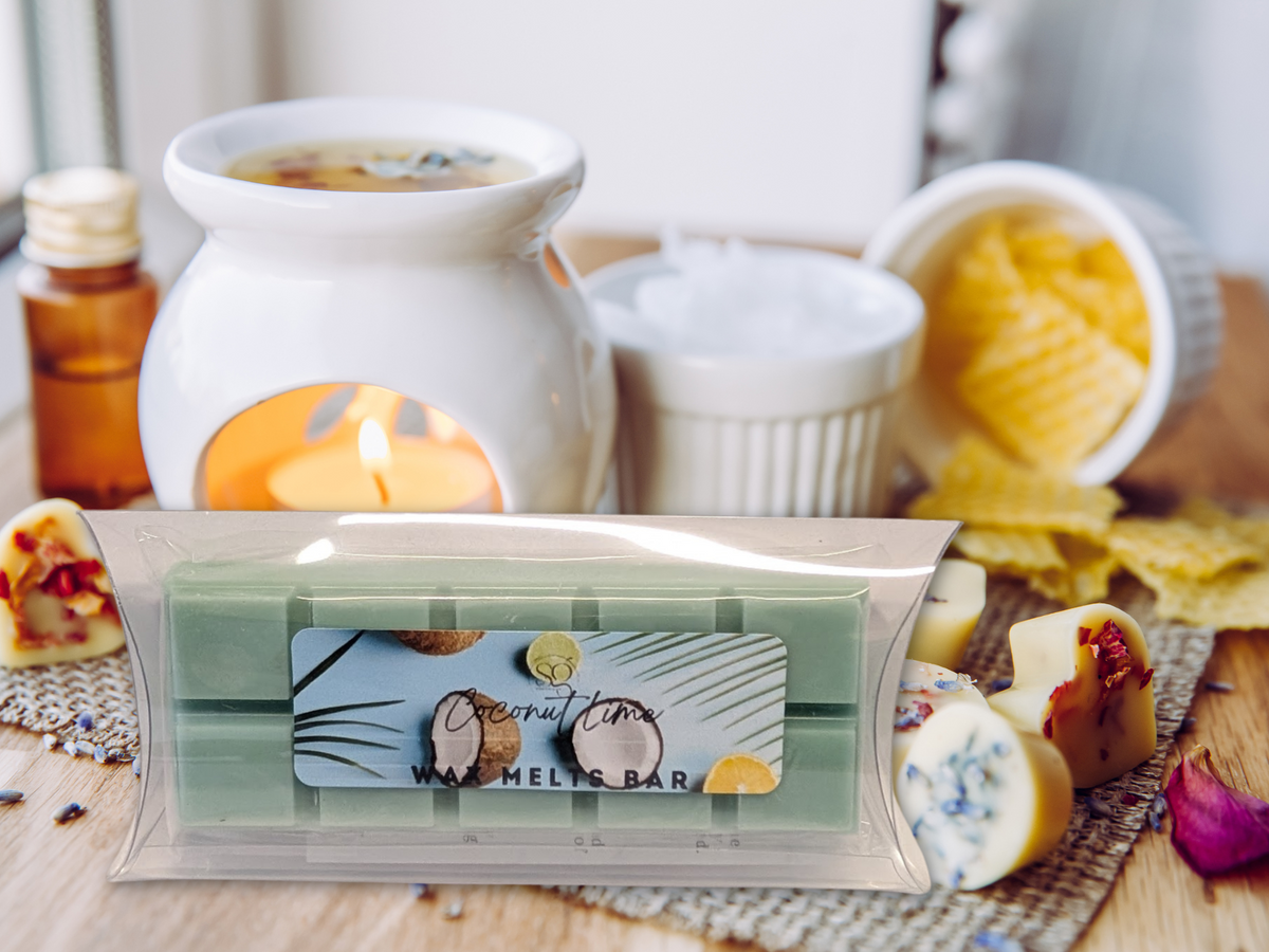 Holiday Gift Wax Melts Bar – Seasonal Hues | 18 Signature Scents