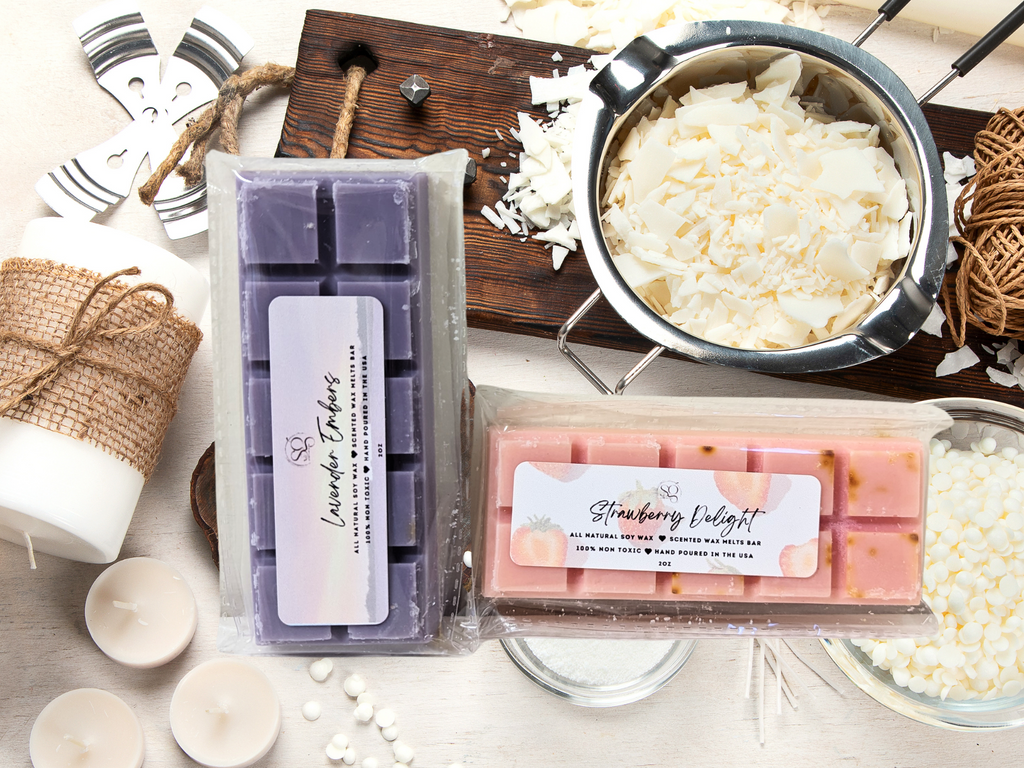 Holiday Gift Wax Melts Bar – Seasonal Hues | 18 Signature Scents