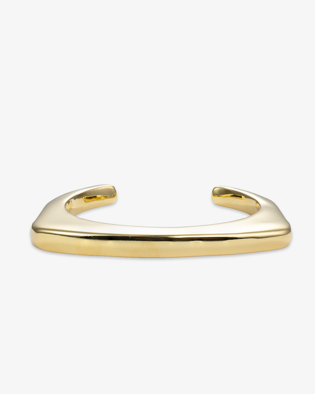 Sophia Geometric Gold Open Cuff Bracelet