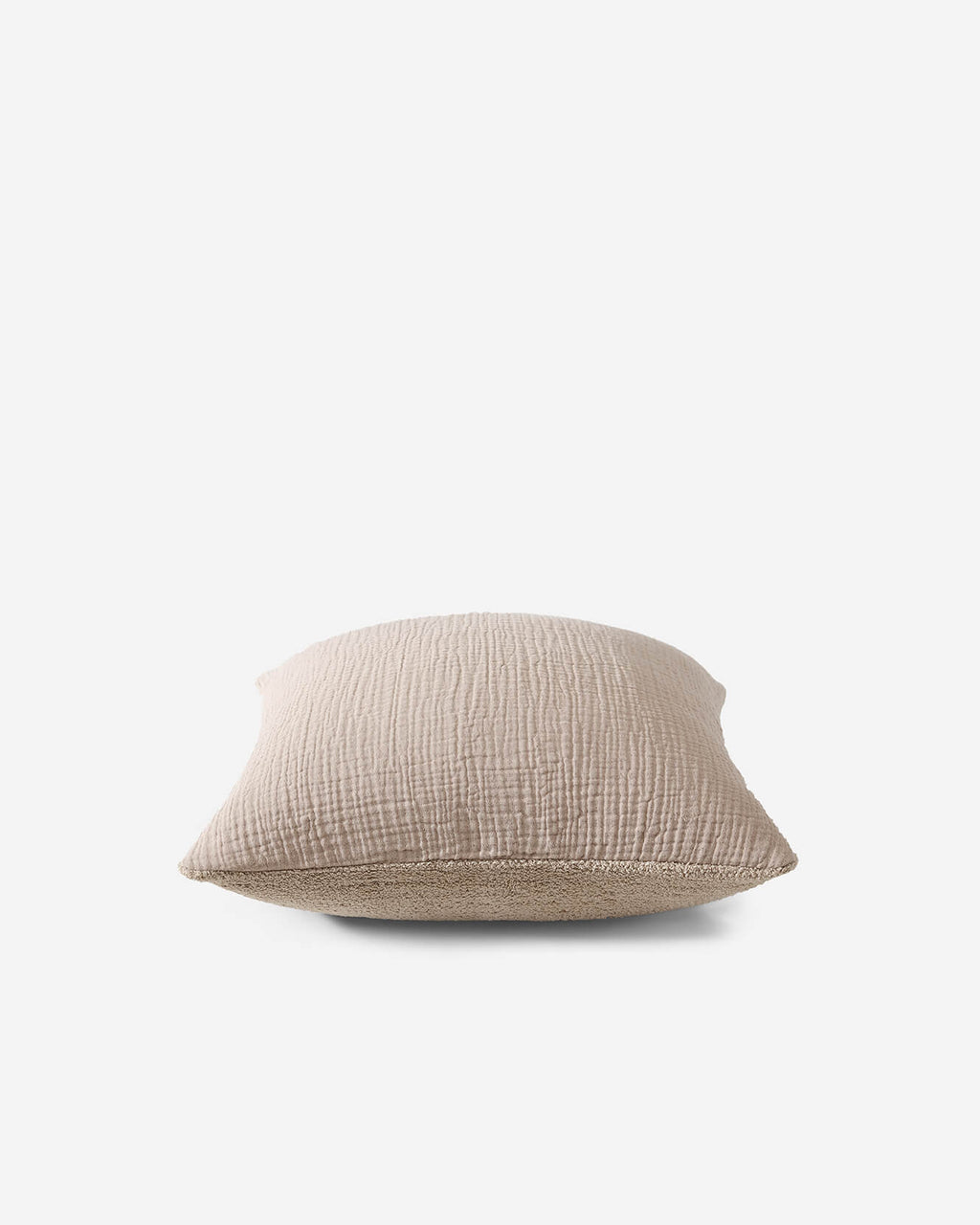 Snug Muslin Throw Pillow