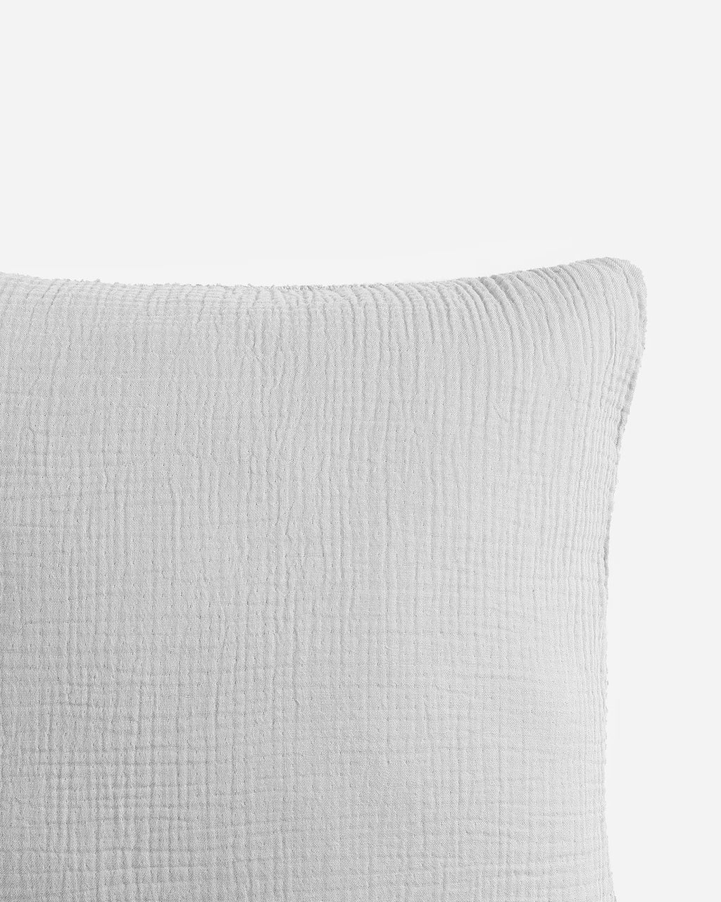 Snug Muslin Throw Pillow