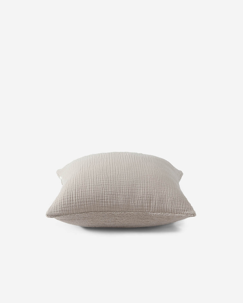 Snug Muslin Throw Pillow