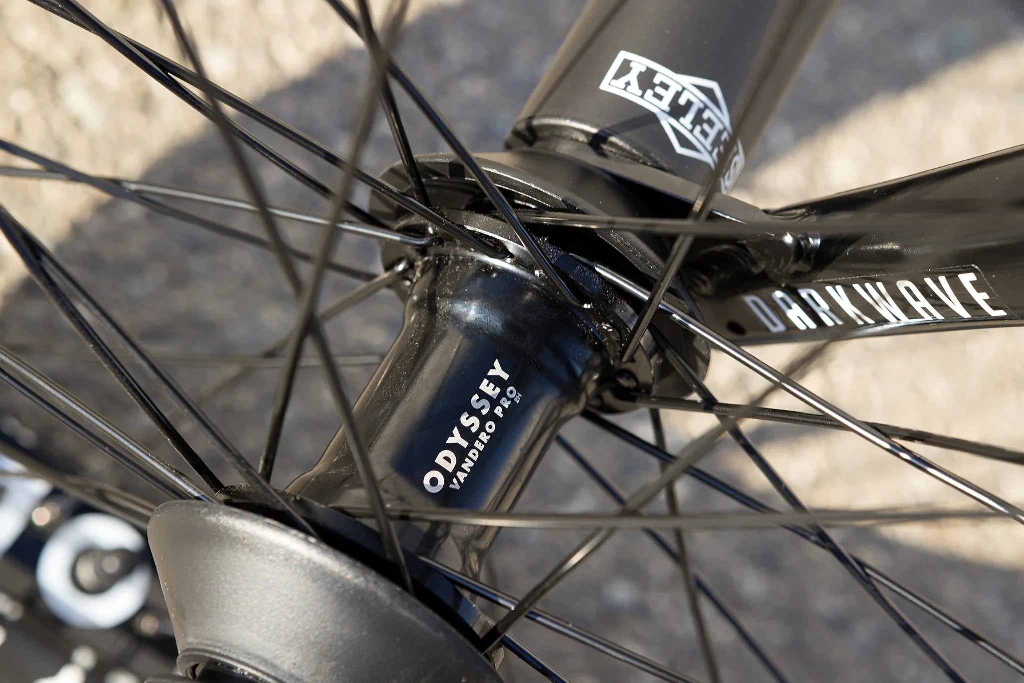 Sunday Darkwave Broc Raiford Authentic 21″ RHD Complete BMX - Matte Midnight Purple