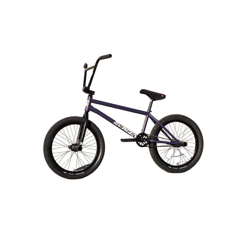 Sunday Darkwave Broc Raiford Authentic 21.25″ LHD Complete BMX - Matte Midnight Purple