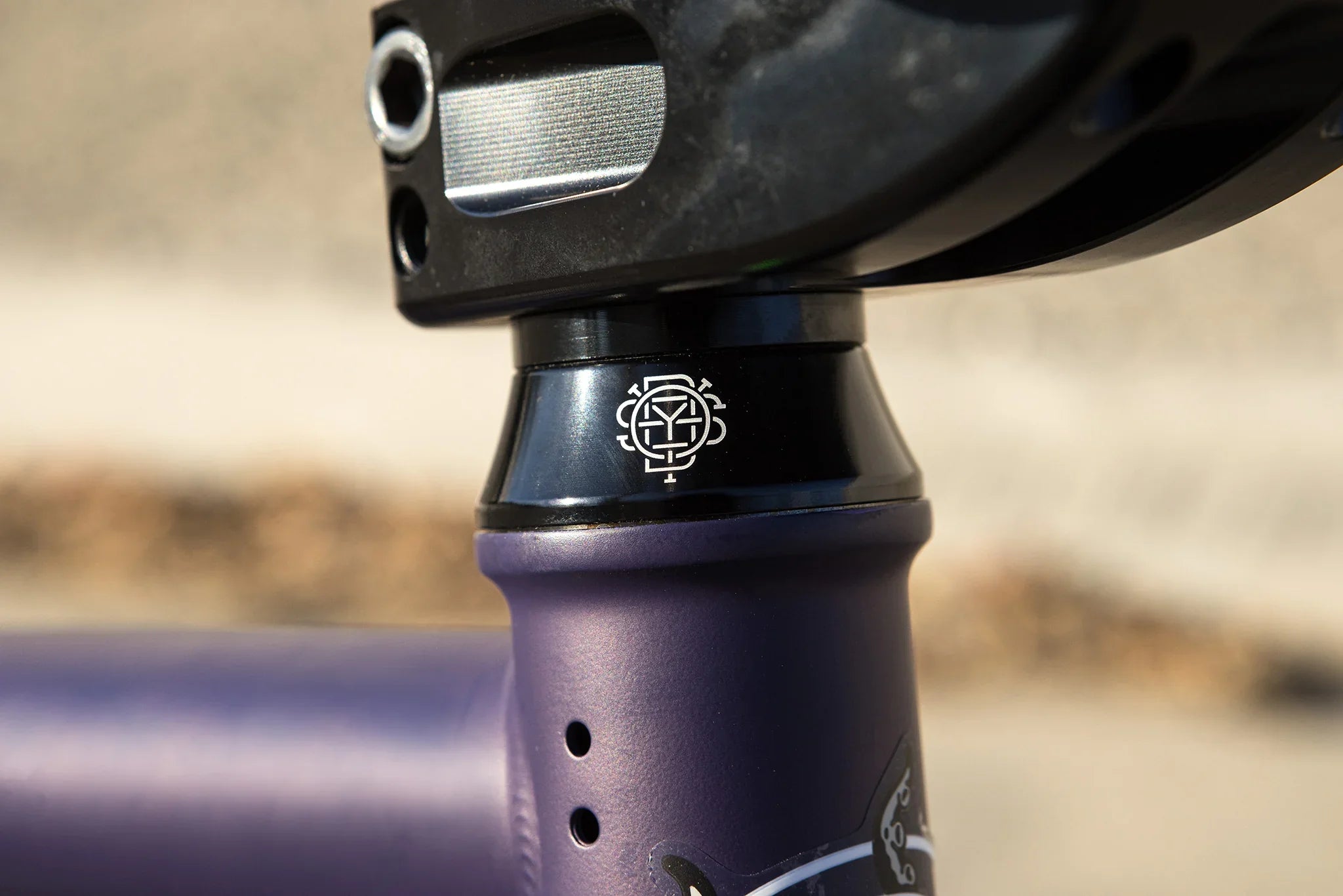 Sunday Darkwave Broc Raiford Authentic 21″ RHD Complete BMX - Matte Midnight Purple