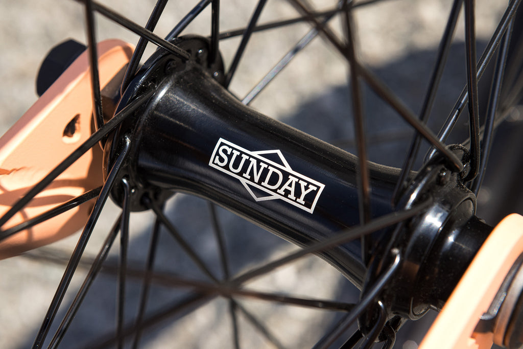 Sunday Street Sweeper (FC) Jake Seeley Signature 20.75″ Complete BMX Bike - Matte Peach (RHD)